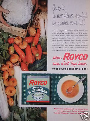 ROYCO WERBUNG SUPPE MIT 6 GEMÜSESORTEN NICHTS IST ZU SCHÖN 