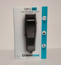 Conair Man Simple Cut Corded Hair Clippers Haircutting Kit 10 Piece Set CONAIR