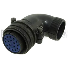 NEW Amphenol MS3108B20-29S Circular MIL Right-Angle Connector Plug 17-Pin
