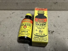Vintage Outers Gunslick Gun Cleaning Solvent Bottle in Original Box