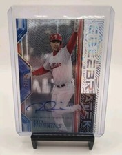 2019 Topps High Tek Rhys Hoskins Auto Celebratek /30 #CT-RH