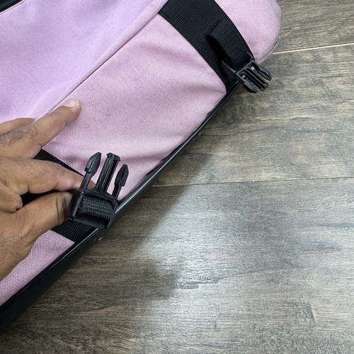 Club Glove Mini Rolling Duffle Bag Pink Nylon Golf Travel Carry On - Picture 14 of 15