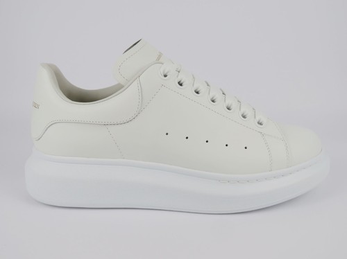 Alexander McQueen Oversized Triple White Sneakers Usate EU 41 UK 7.5 US 11