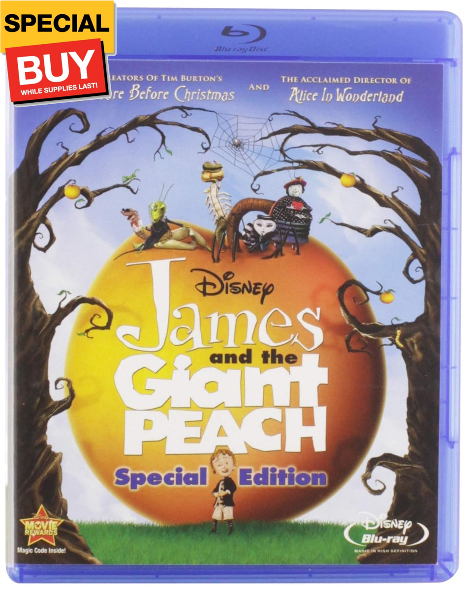 Giant Peach Special Box ジャイアントピーチ James and the Giant Peach (Two-Disc Special Edition Blu-Ray/Dvd