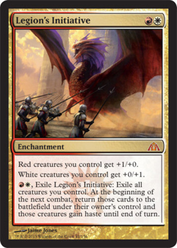 Legion's Initiative LP, English MTG Dragon's Maze