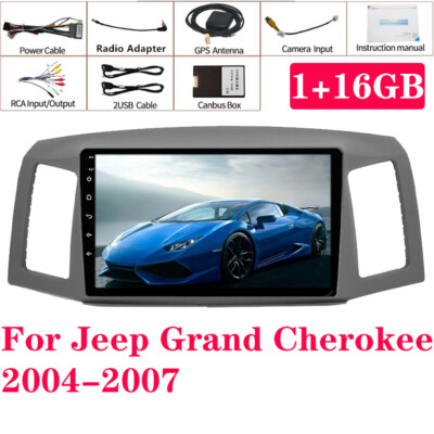 10,1 ''Für Jeep Grand Cherokee 2004-2007 Android 11 Autoradio GPS Navigation WiFi