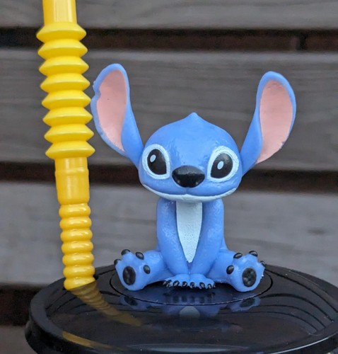 LILO & STITCH Movie Cinema Drink Cup Figure Topper NEW Surfer Sitting Hawaii - Picture 31 of 40