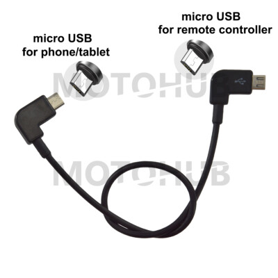 Câble de ligne RC Télécommande micro USB / drone pour DJI MAVIC PRO / AIR / SPARK (pour IOS