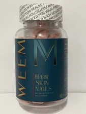 #1 Hair Skin and Nails WEEM Roots Fuller Stronger Thicker Regrowth Thinning Loss
