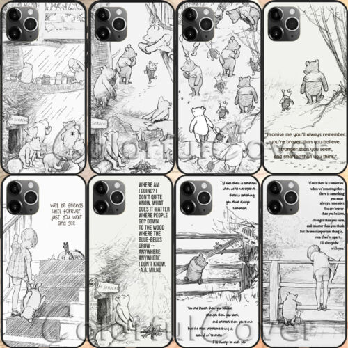 Colourful Winnie storybook Protective Cover for iPhone 14 /15 Pro max phone Case - Picture 1 of 35