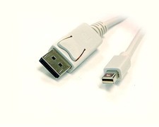 Bytecc DPR-03 DPR Mini DisplayPort Male to DisplayPort Male Video 3 FT. Cable