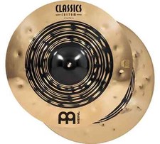 Meinl CC14DUH Classics Custom Dual 14" HiHat Becken Cymbal Schlagzeug Drums