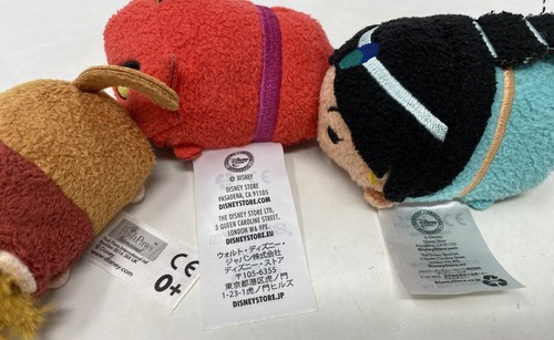 Aladdin Mini Tsum Tsum Job-Lot Bundle X 3 Jasmine Jafar Genie Abu Soft Toy (DL1) - 第 5/6 張圖片