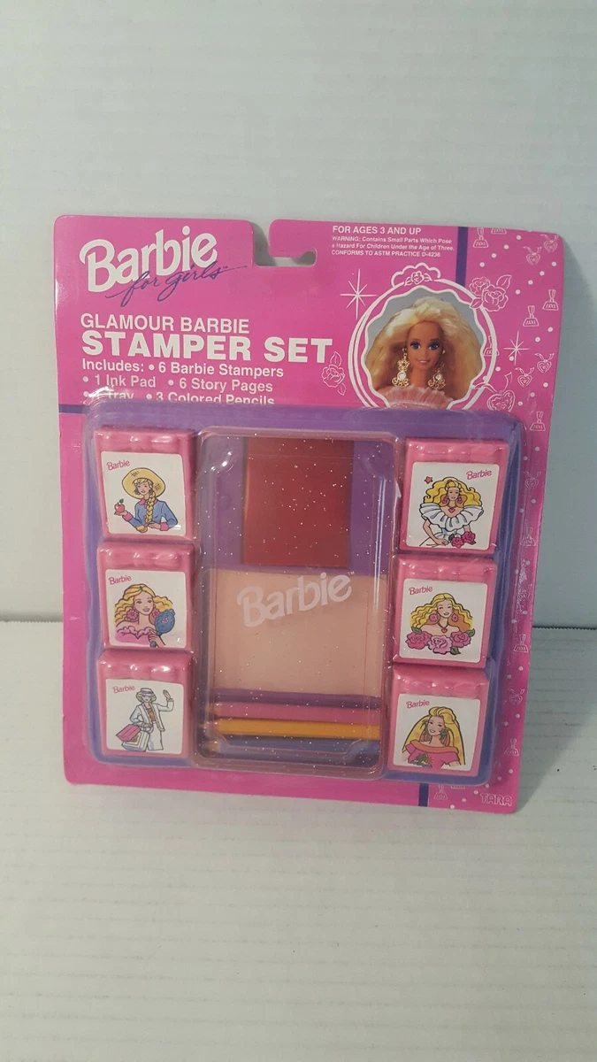 Barbie stamper online set