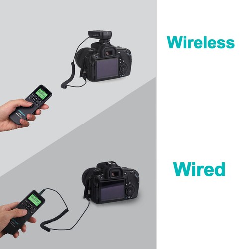 AODELAN Wireless Timer Remote ShutterRelease For Nikon Z7II Z6II D780 P950 P1000 - Picture 3 of 10