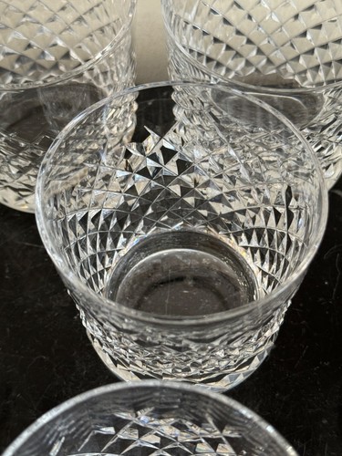 Vintage Waterford Crystal Alana Old Fashioned Tumblers Set of 8 - Picture 4 of 6