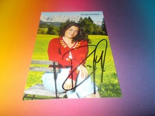 Ronja Forcher sexy signed autograph on autograph card