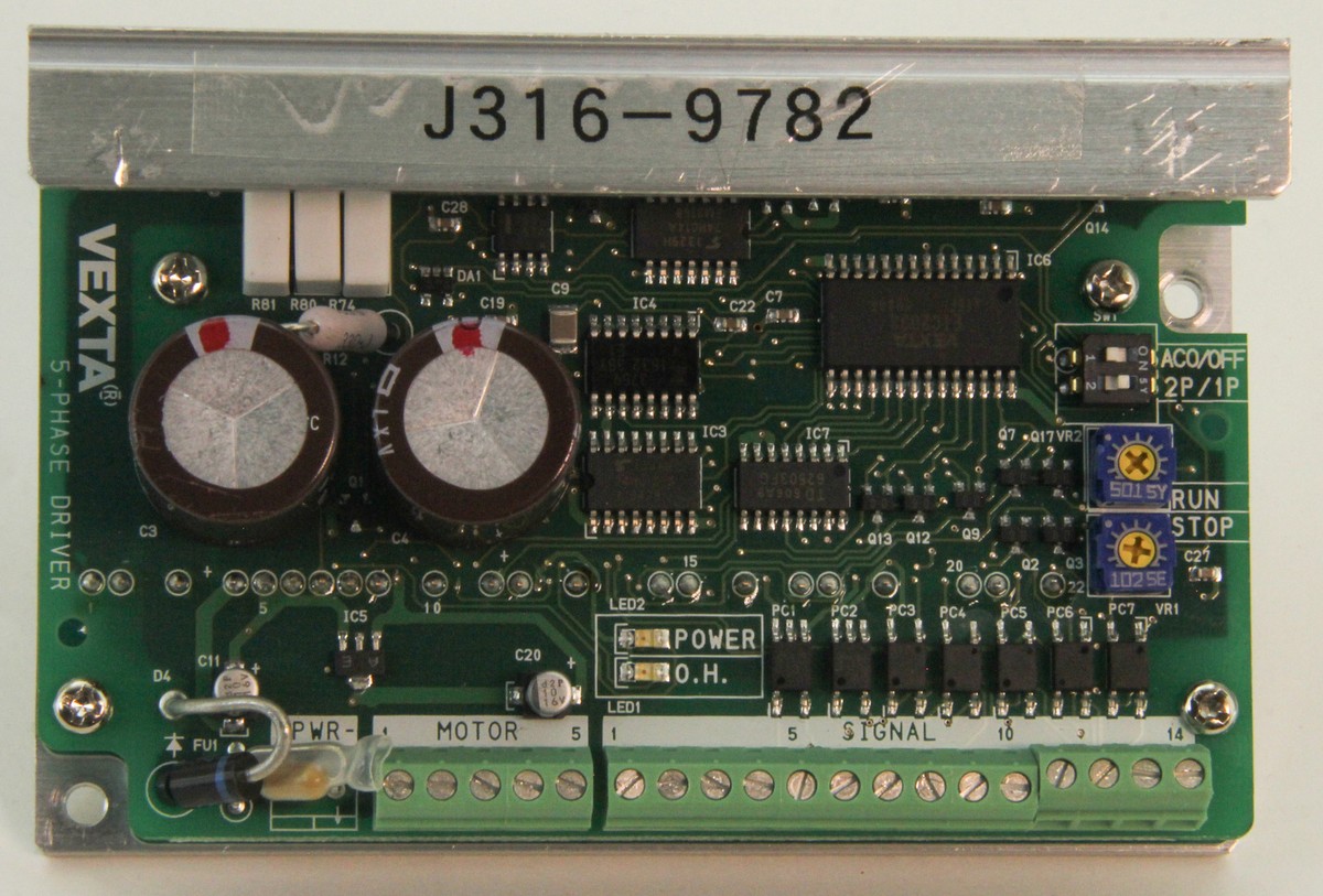 ロジック 9782 ORIENTAL MOTOR PCB VEXTA 5-PH MOTOR DRIVER, LAM 685-087746
