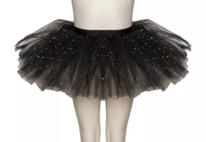 Black sparkle store tutu skirt