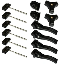 Universal Rear/Front Clamp for Hard Tri-Fold Tonneau Cover Replacement Parts✨