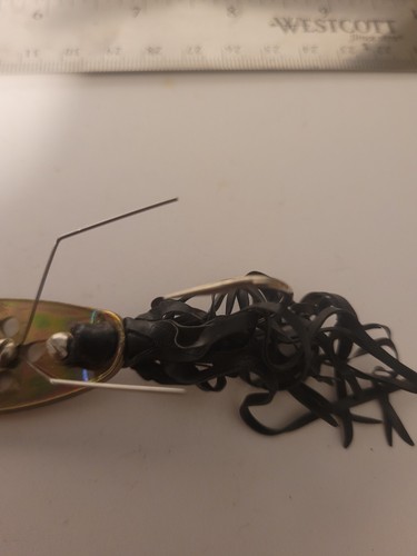 4 old reliables vintage fishing lures. 1 Flash Eye, 1 Silver Minnow & 2 others - Picture 14 of 20