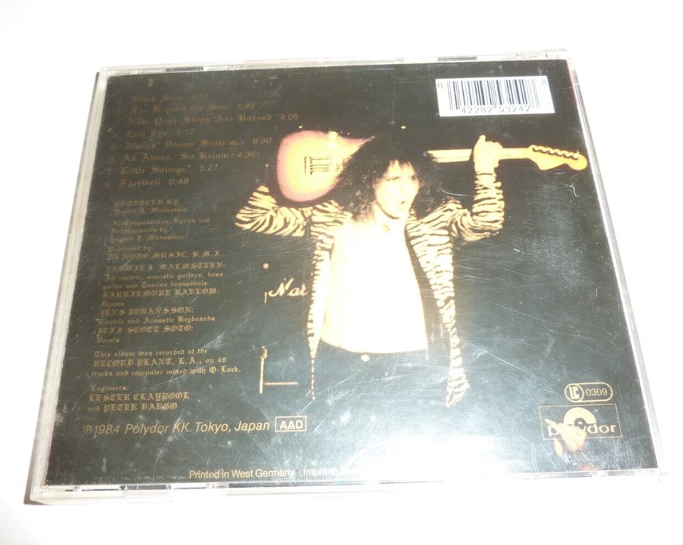 Yngwie J. Malmsteen's Rising Force 1984 Polydor. S-39 — 第 3/3 张图片