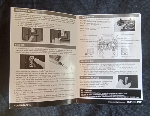 Turnigy 9XR 2.4 gHz Digital Proportional Radio Control System - Picture 12 of 22