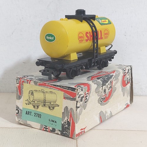 92564 Fermodellismo Lima H0 2702 - Cisterna carburante Shell + Box