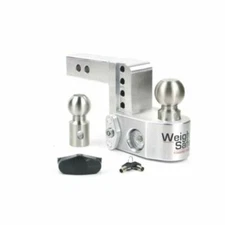 Weigh Safe Hitches WS4-2 Adjustable 4" Drop Hitch Ball Mount; 2" Shaft
