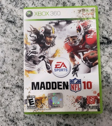 MADDEN NFL 10 Xbox 360 FREE FAST SHIPPING