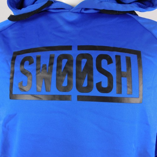 Nike Hombres Sudadera con Capucha Negra Dirección Color Barra Lunares Tigre Rayas Sudadera Talla M - Imagen 11 de 12