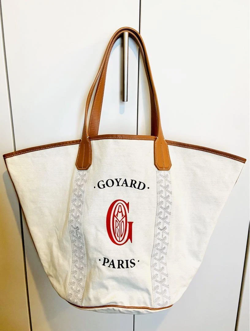 Goyard 2020 Goyardine Artois MM - White Totes, Handbags - GOY37469