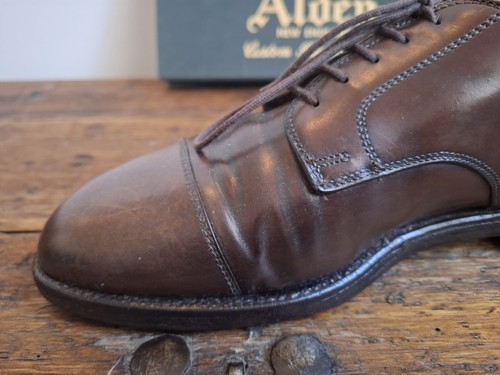 Alden 2174 Ravello Cordovan Straight Tip Blucher 9 C 43 - Bild 13 von 19
