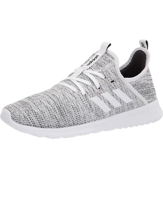 adidas Cloudfoam Pure Womens Sneakers, 6 Medium, White