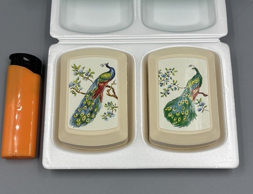 2x 75g Vintage Avon Tasha The Pavorelle Collection Pfau Hand Seifen Set Neu OVP - Bild 7 von 7