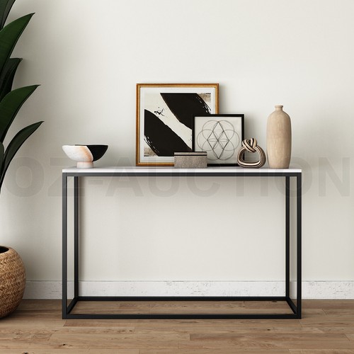 Console Sofa Table Hallway Entrance Entryway Display Stand Plant Shelf GD BK - Picture 19 of 133