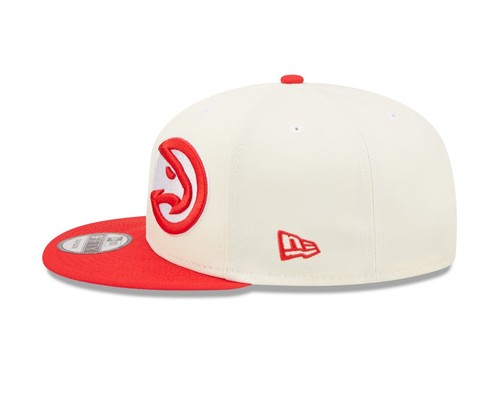 Atlanta Hawks New Era NBA On Stage Draft 9FIFTY Snapback Hat - Cream - Picture 4 of 8
