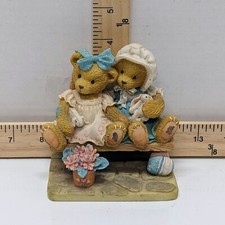 Cherished Teddies Tracie Nicole Figurine Side By Side W Friends 911372  