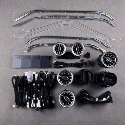 For 2015-2018 Mercedes-Benz C Class W205 64 Color Air Vent LED Ambient Light Set