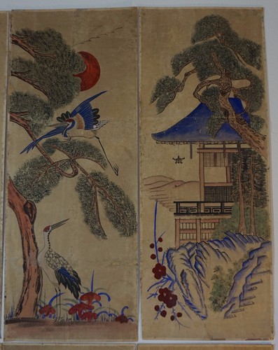 Very Rare Korean Joseon Dynasty 18th~19th Century 8 Panel Screen Set - 第 5/12 張圖片