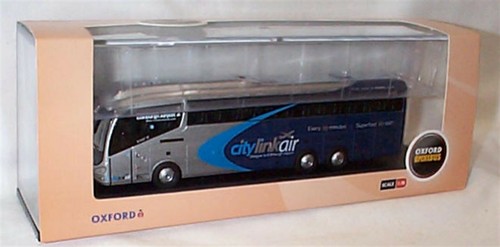 OXFORD 1/76 IRIZAR i6 BUS/COACH CITY LINK AIR GLASGOW-EDINBURGH 76IR6006 - Picture 2 of 2