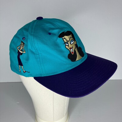 Vintage 90s Natasha Bullwinkle Snapback American Needle Hat | eBay