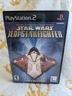 Star Wars Jedi Starfighter Playstation 2 PS2 Game  Tested Works  Complete