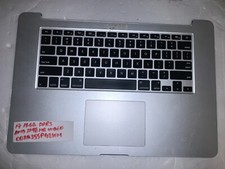 MOTHERBOARD KEYBOARD APPLE MACBOOK PRO A1398 16 GB RAM needs screen