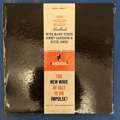 John Coltrane - Ballads - Impulse LP A-32 Mono | eBay