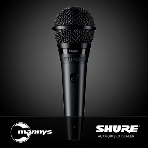 Shure PG Alta PGA58 Cardioid Dynamic Vocal Mic (XLR) 700315925677 eBay