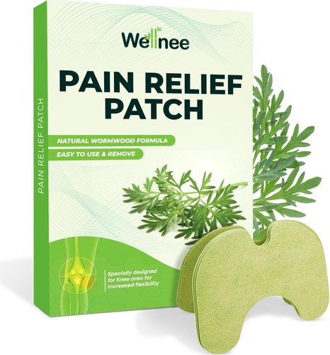 Wellnee Knee Pain Relief Patche Herbal Plaster Joint Ache Knee Pain Relief Pad - Photo 1/7