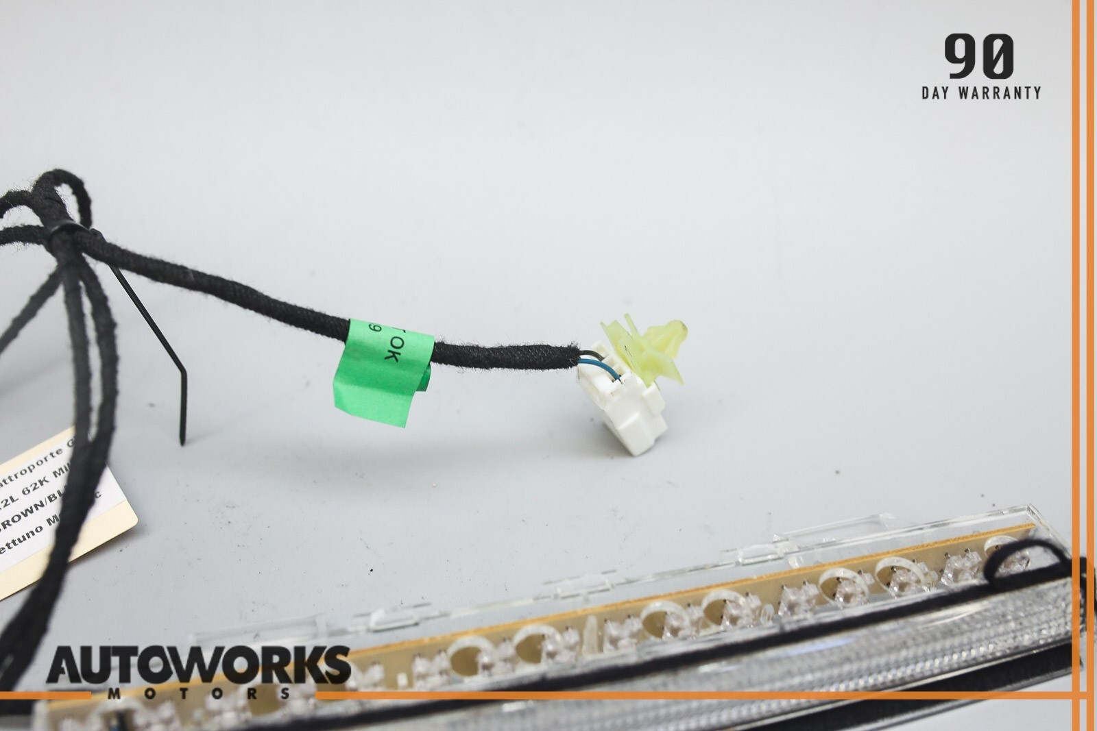 03-13 Maserati Quattroporte M139 Rear Third 3rd Brake Stop Light Lamp 203525 OEM