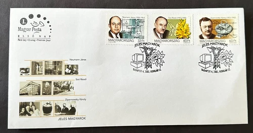 HUNGARY 2003 FDC FAMOUS PEOPLE -S18736