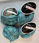 Lot of 4 S CHARLES SAMBA Collezione watercolor #61 1.75oz 107yds Filati Italia